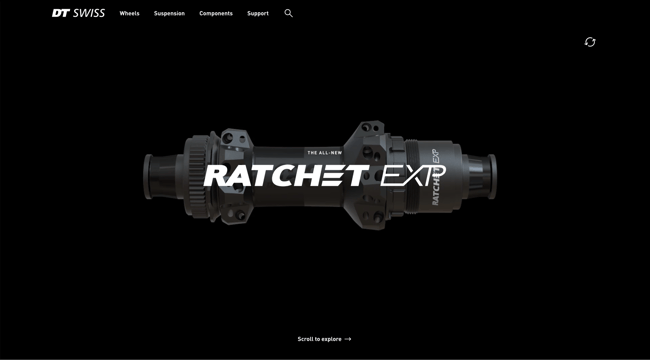 Configuring the engineering art of DT SWISS with a website